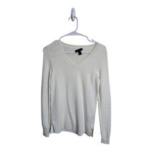 Saks Fifth Avenue Sweater Women S Cashmere Career Minimalist Cable Knit